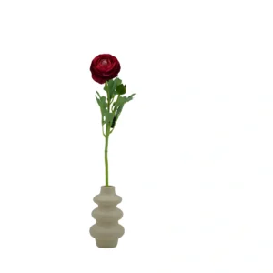 Ranunculus Buttercup Flower - Red, 50 cm