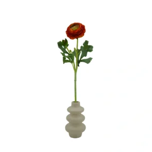 Ranunculus Buttercup Flower - Orange, 50 cm