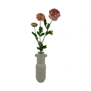 Ranunculus Buttercup - 3 Head - Pink, 48 cm