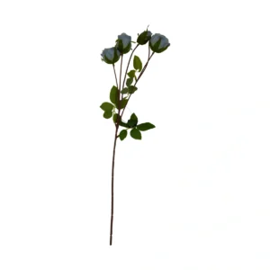 Beauty Rose - 4 Head - Blue, 50 cm