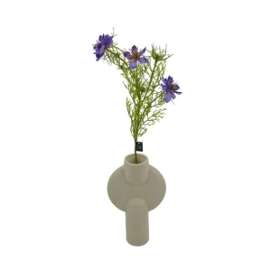 Artificial Nigella Branch - Purple, 67 cm