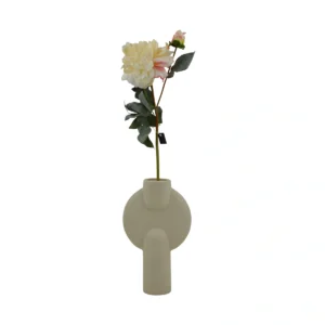 Big Peony - 2 Head - White, 62 cm