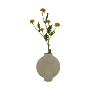 Dianthus Carnation Flower - 5 Head - Orange, 54 cm