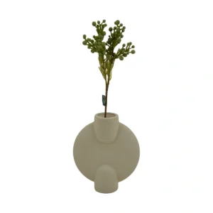 Cypress Berry Branch - Green, 43 cm