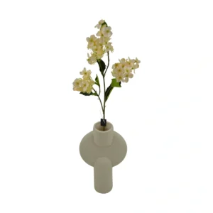 Hortansia Hydrangea Branch - White, 57 cm
