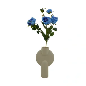 Princess Rose - 6 Head - Blue, 65 cm