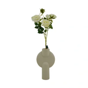 Princess Rose - 6 Head - White, 65 cm
