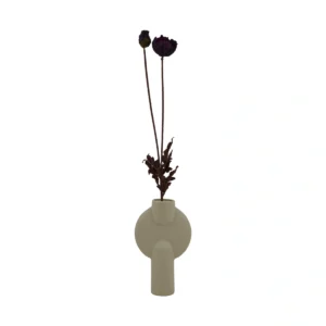 Autumn Coquelicot Poppy - 2 Head - Purple, 75 cm