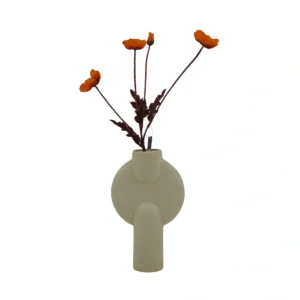 Autumn Coquelicot Poppy - 4 Head - Orange, 60 cm