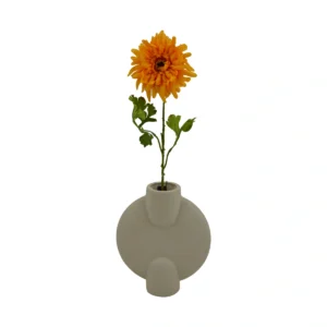 Chrysanth Flower - Orange, 47 cm
