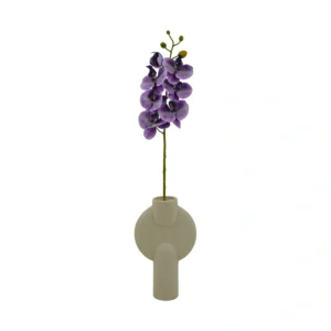 Artificial Butterfly Orchid - 7 Head - Purple, 70 cm