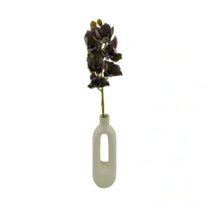 Cymbidium Artificial Orchid - 6 Head - Purple , 70 cm
