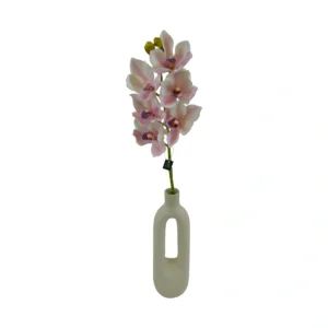 Cymbidium Artificial Orchid - 6 Head - Pink, 70 cm