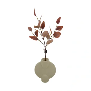 Eucalyptus Branch - Red, 53 cm