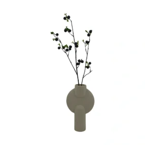 Small Berry Branch - Blue, 70 cm