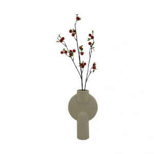 Small Berry Branch - Red, 70 cm