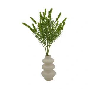 Artificial Faux Wildflower Bouquet - Green, 46 cm