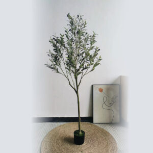 Tall Artificial Olive Tree - Green, 160 cm