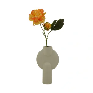 Luoyang Peony - Orange, Yellow, 55 cm