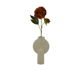 Luoyang Peony - Orange, 55 cm