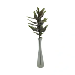Realistic Decorative Artificial Leaf Branch - Celadon, 102 cm
