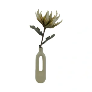 Artificial Rustic Protea Flower Stem - Brown, 76 cm