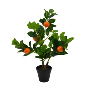 Artificial Mandarin Orange Tree - Green, 60 cm