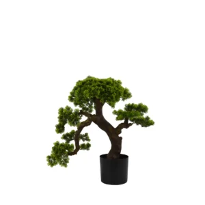 Artificial Japanese Bonsai Tree - Green, 60 cm