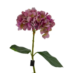 Artificial Hortensia - Hydrangea - Purple, 65 cm