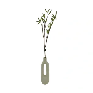 Artificial Magnolia Bud Branch - Green, 144 cm