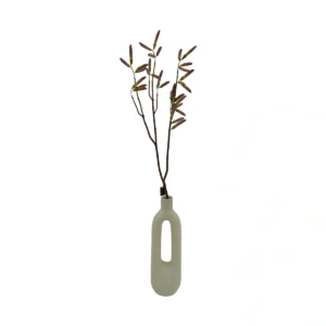 Artificial Magnolia Bud Branch - Red, 144 cm