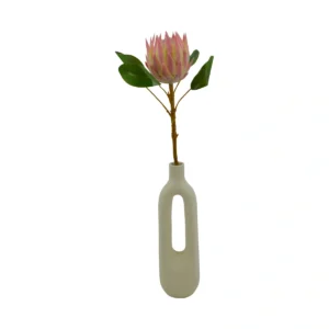 Protea Cynaroides Elegant Bloom Stem - Purple, 65 cm