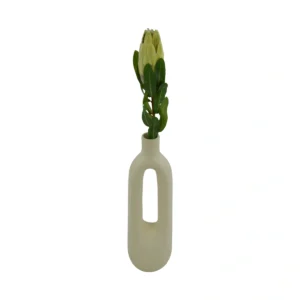 Artificial Protea Vibrant Flower Stem - Green, 53 cm