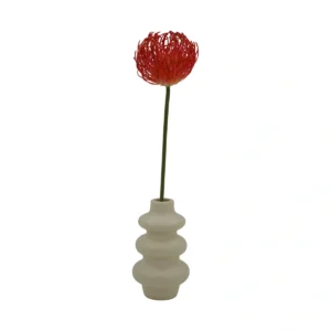 Artificial Pincushion Protea - Red, 45 cm