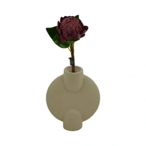 Small Protea Cynaroides Flower - Red, 40 cm