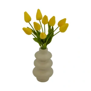 Tulip Bouquet - Yellow, 33 cm