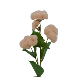 Elegant Artificial Cotton Balls - Pink, 50 cm