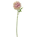 Artificial Chrysanthemum - Purple, 55 cm Detailed shot flower leaves Chrysant