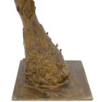 Large Artificial Bonsai Pine Tree With Textured Trunk 8 feet Artificial plant, detailed shot, Cypres bonsai tree fiberglas