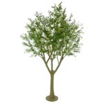 Large Artificial Olive Tree With Realistic Olives – Mediterranean Elegance - Green, 250 cm