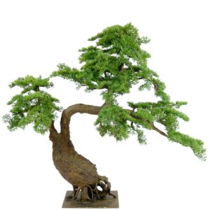 Large Artificial Japanese Bonsai Pine Tree - Green, 190 cm
