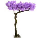 Artificial Purple Blossomtree - Green, 310 cm