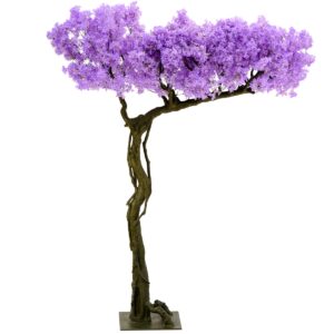 Artificial Purple Blossomtree - Green, 310 cm