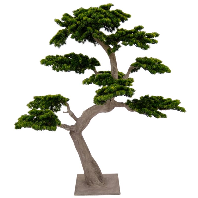 Artificial Pine Bonsai Tree - Japanese Style - Green, 190 cm