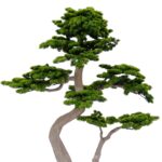 Artificial Pine Bonsai Tree With Dual Trunks 200 cm Detailed Shots