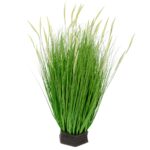 Dogtail Onion Grass - 33 Head - Pe Foam - UV-Resistant- Green, white, 81 cm