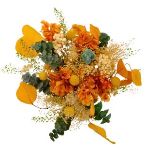 Dried Flower Bouquet Orange - Large